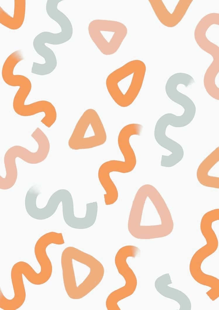 Elegant Simplistic Pattern On Iphone Background