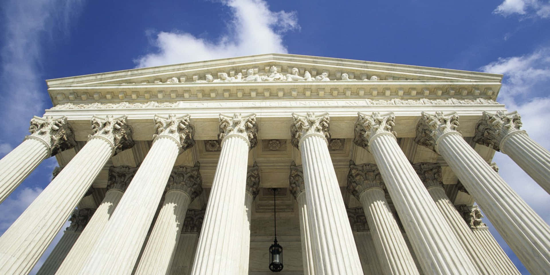 Elegant Supreme Court Building With Corinthian Columns