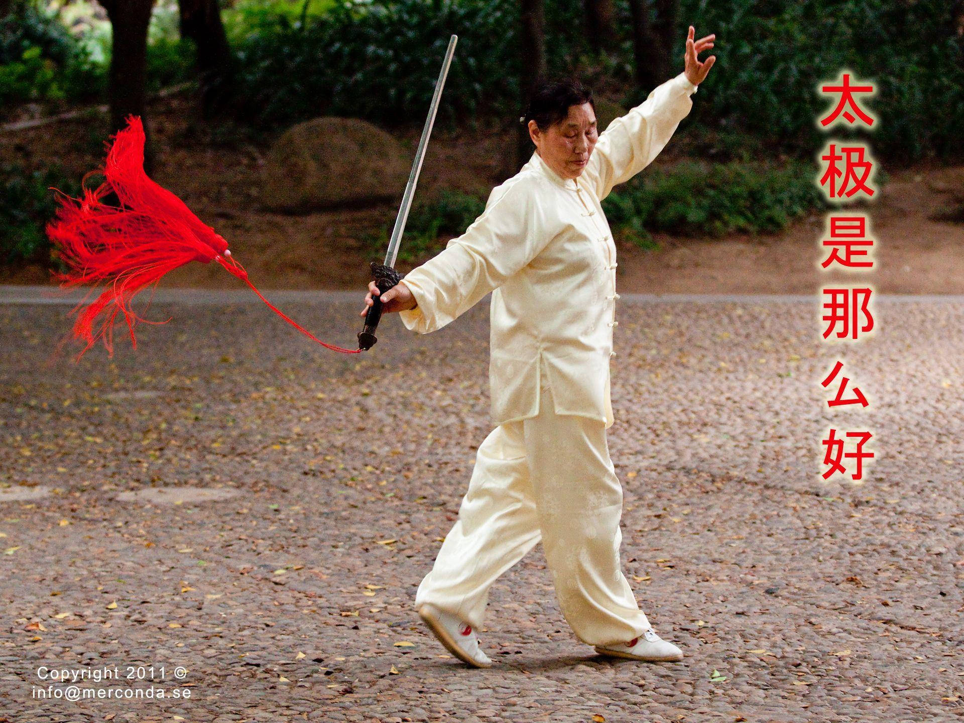 Elegant Tai Chi Background