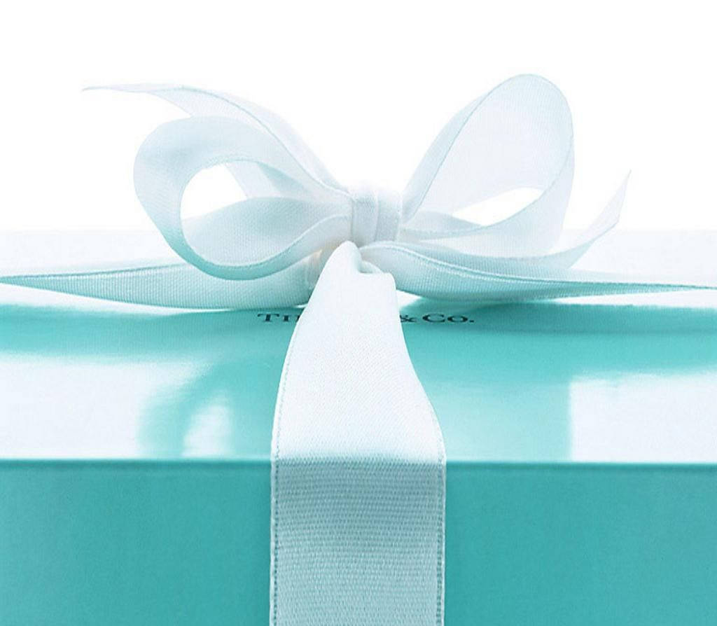 Elegant Touch Of Luxury - Tiffany Blue Box Background