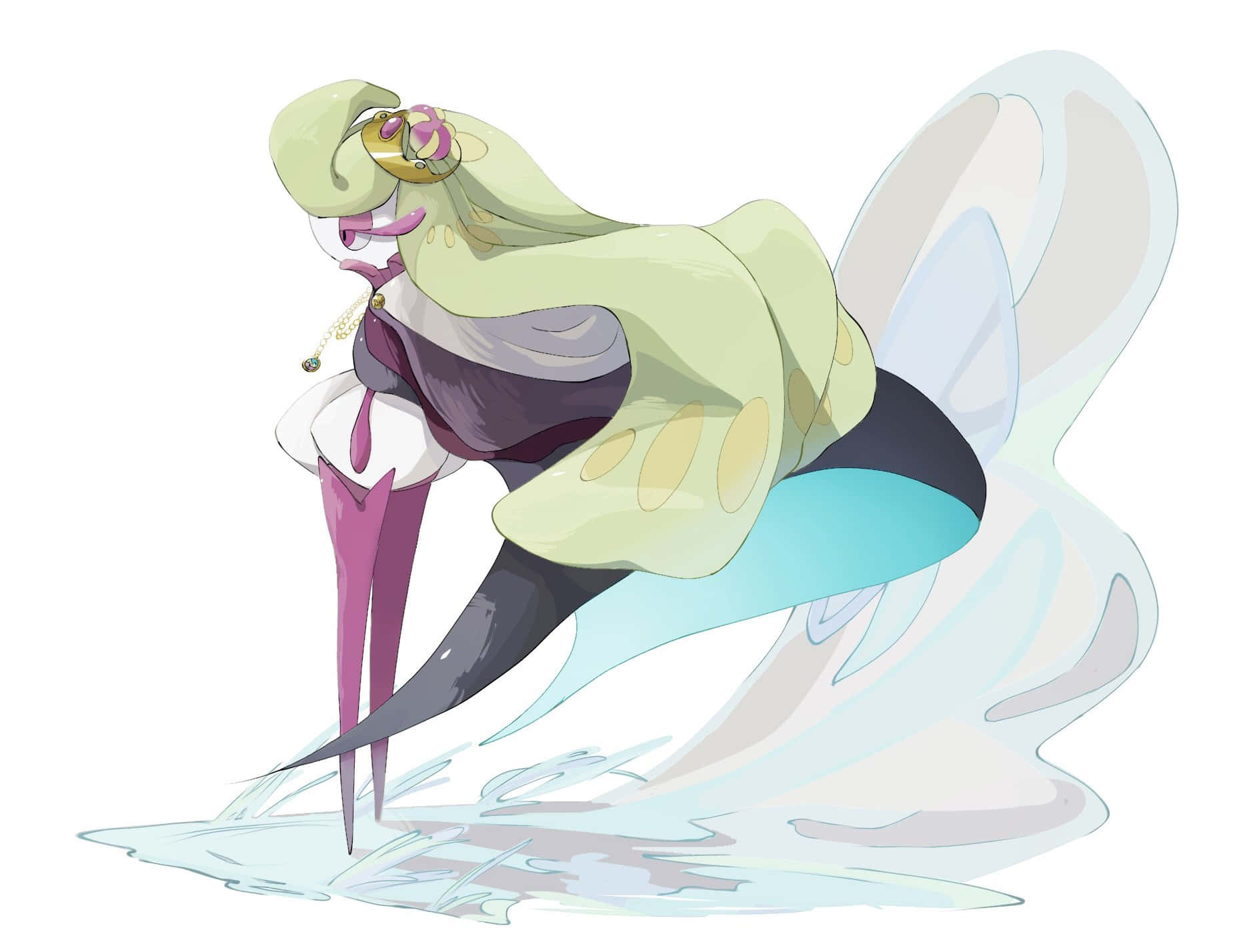 Elegant Tsareena Pokemon Artwork