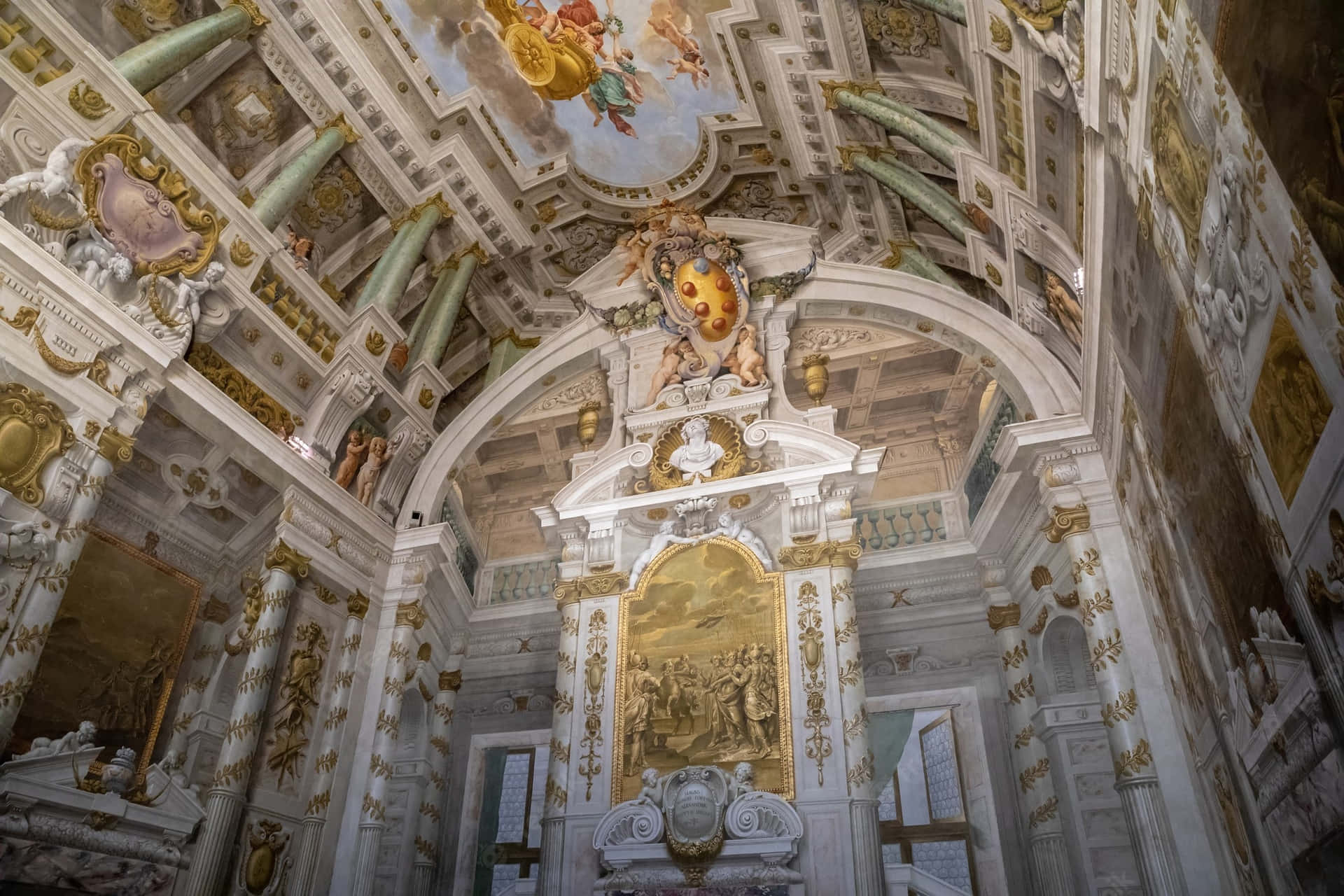 Elegant View Of Palazzo Pitti Background
