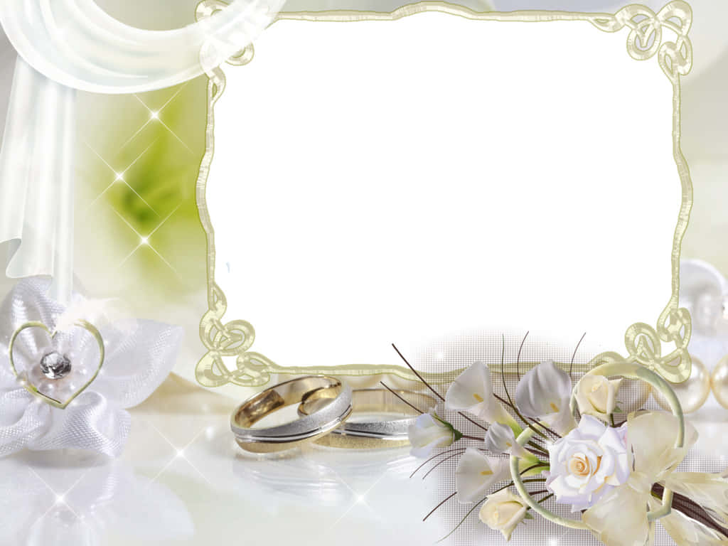 Elegant Wedding Frame Template