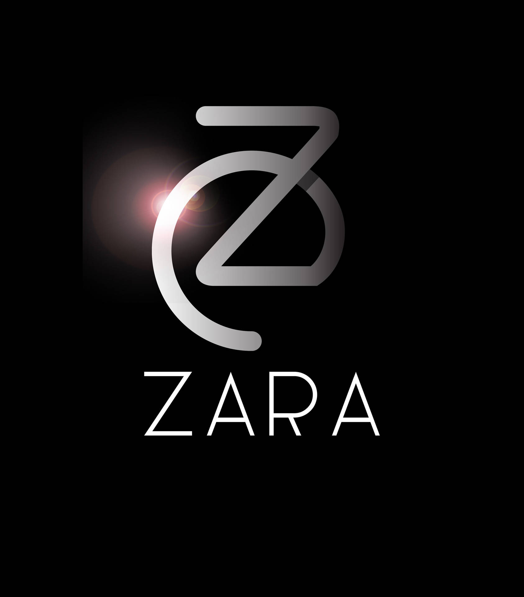Elegant Zara Logo Background