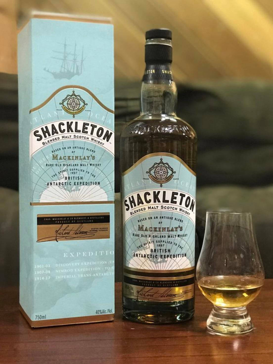 Elegantly Served Shackleton Whisky Glass