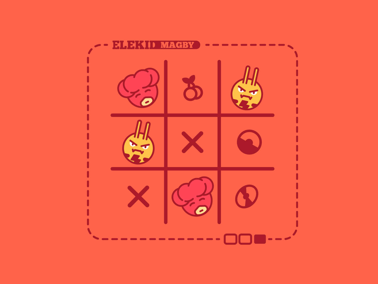 Elekid And Magby Background