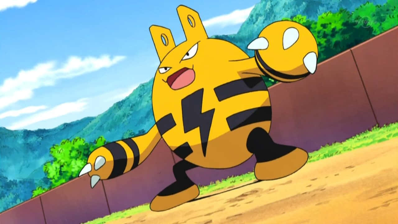 Elekid In Battle Background