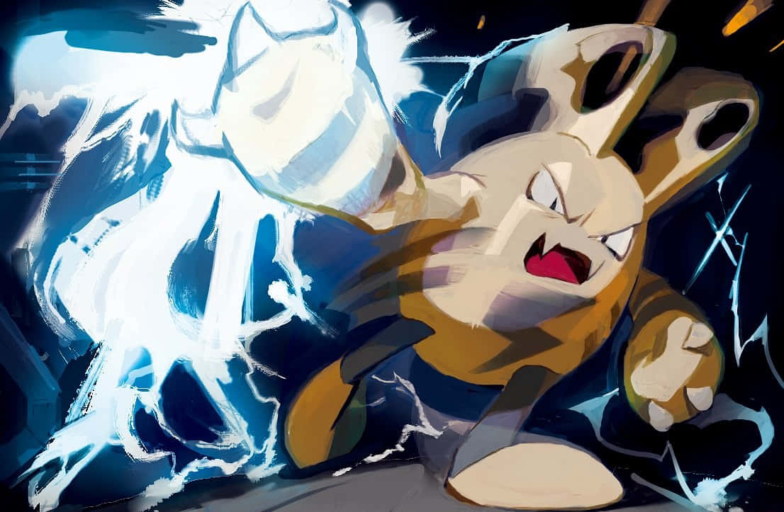 Elekid Releasing Electricity