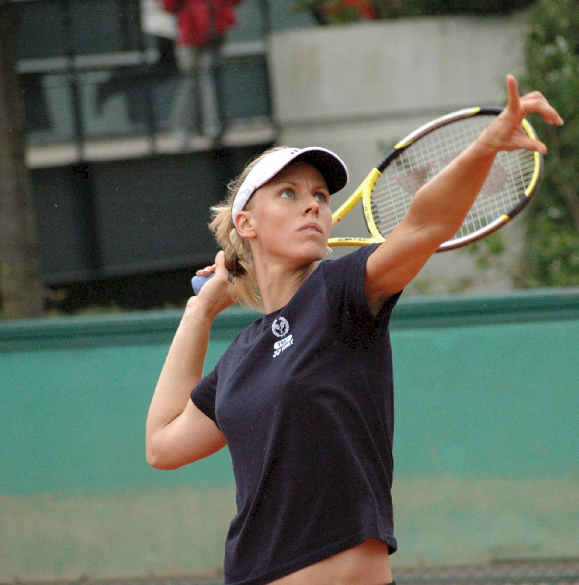 Elena Dementieva In Smash Position