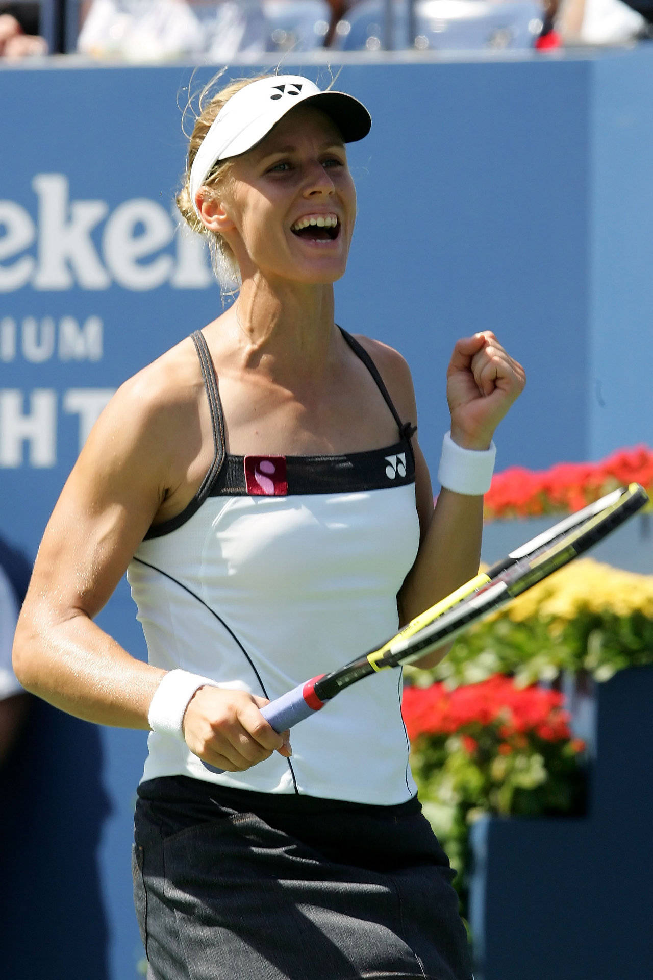 Elena Dementieva Looking Happy