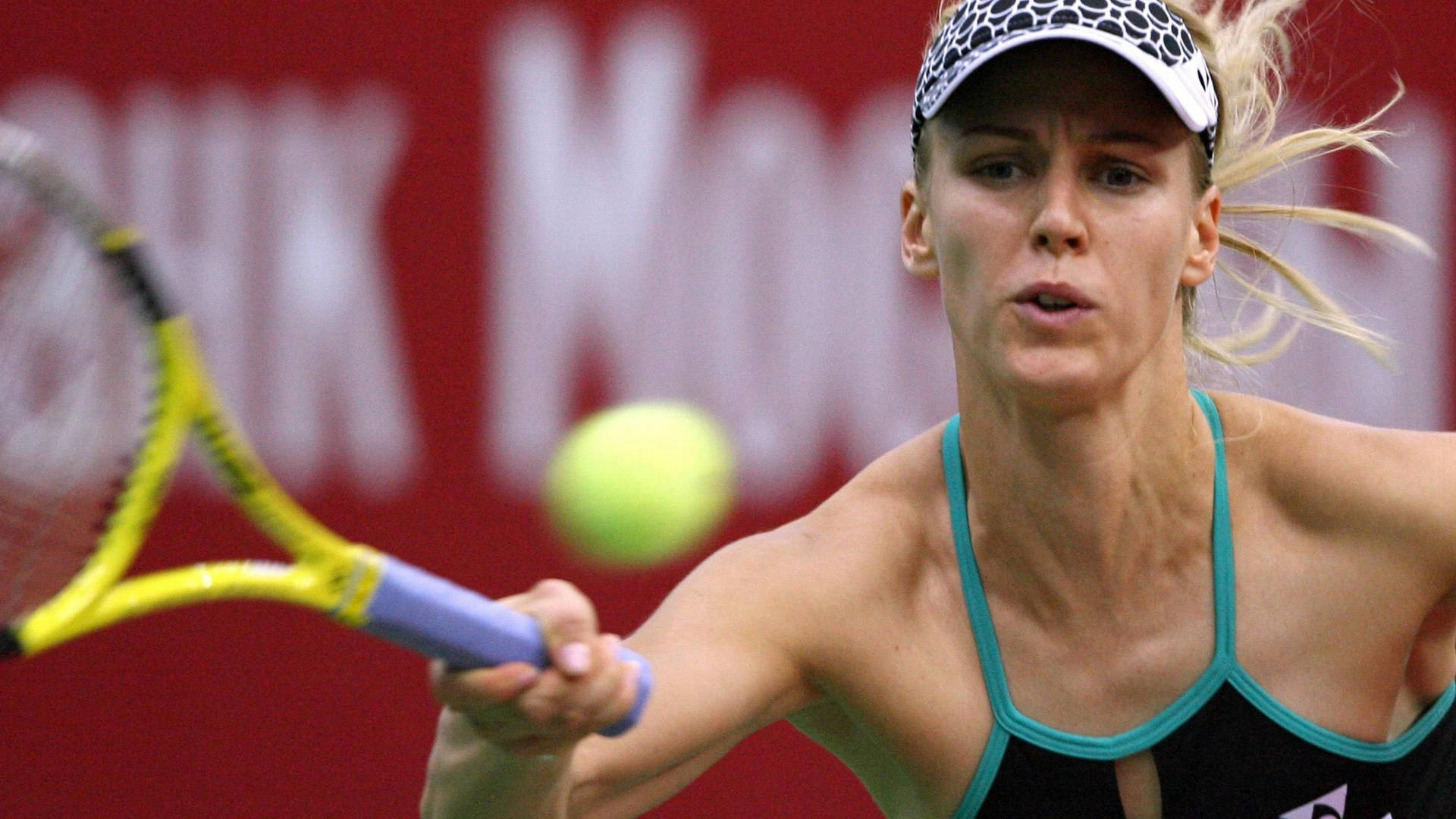 Elena Dementieva Reaching Ball