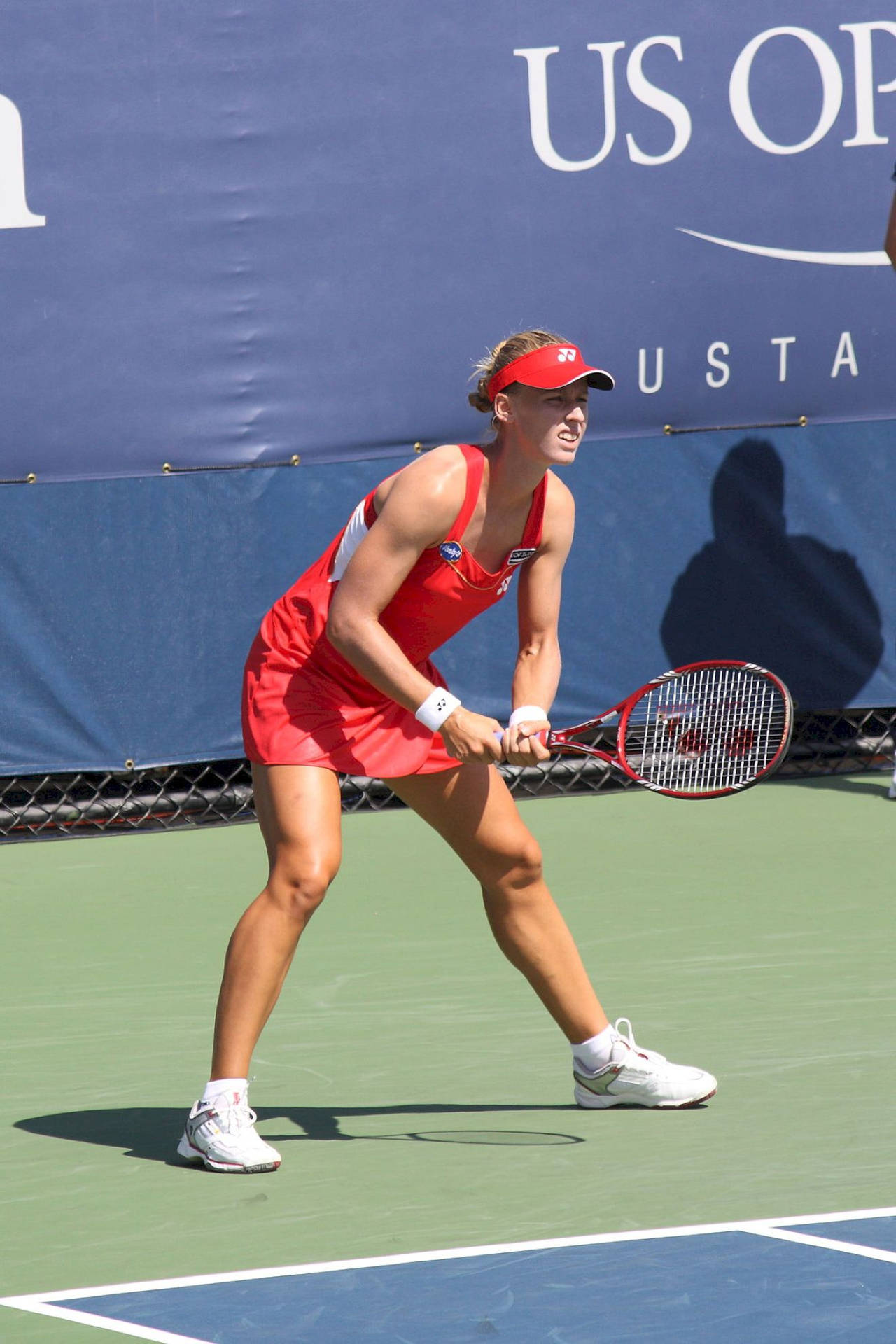 Elena Dementieva Under Sun Background