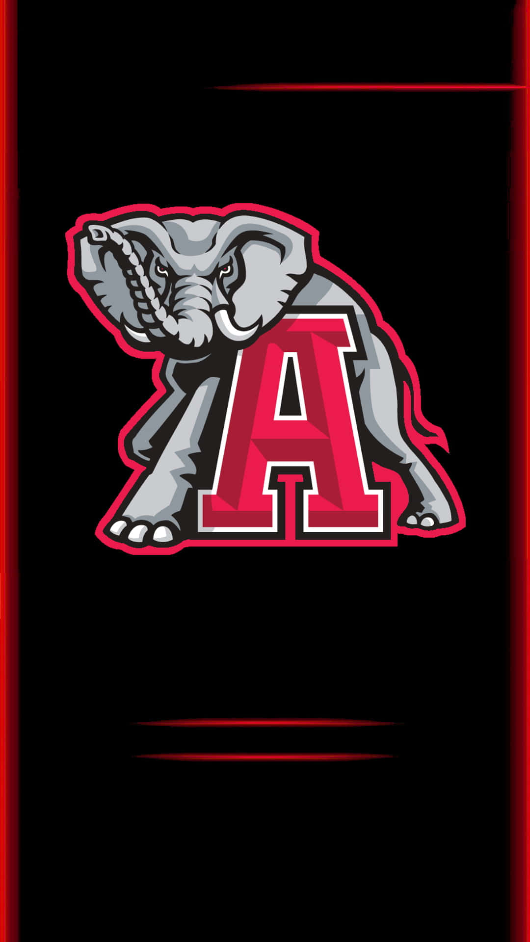 Elephant Alabama Football Logo Background