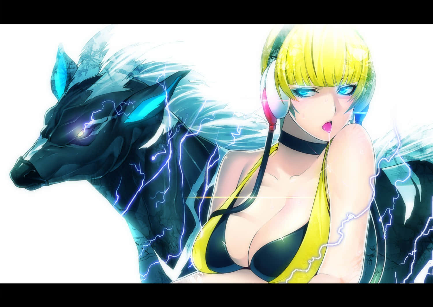 Elesa And Pokémon Zebstrika Desktop