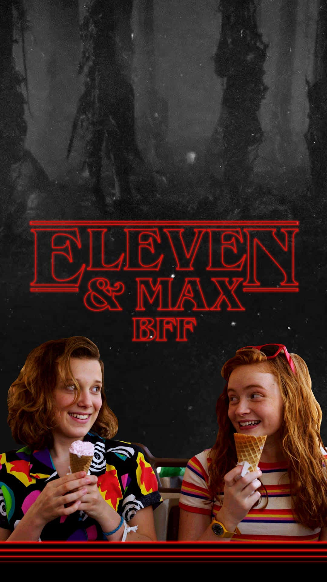 Eleven Stranger Things Best Friend Background