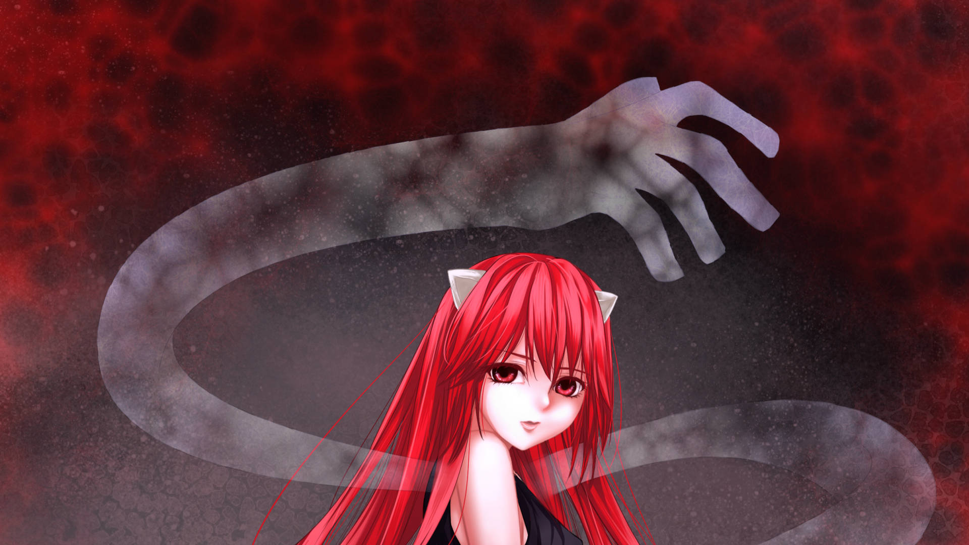 Elfen Lied Invisible Arms Background
