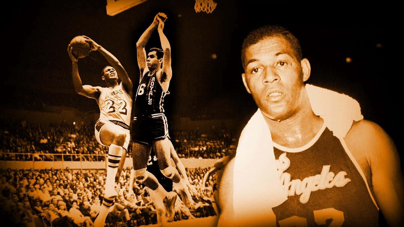 Elgin Baylor Celtics Standout Background