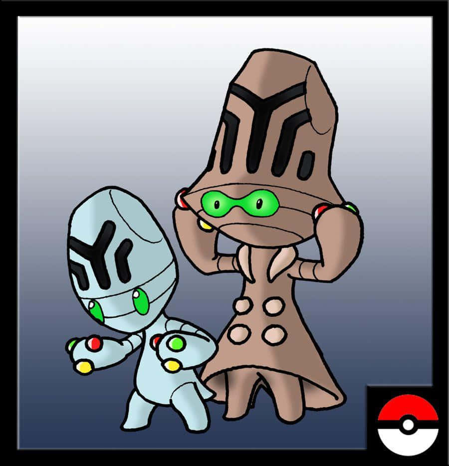 Elgyem And Beheeyem Hd Background