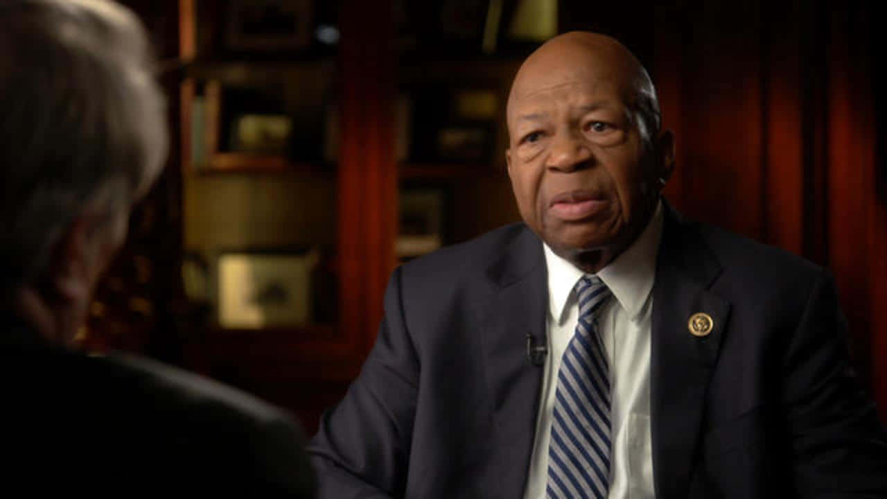 Elijah Cummings In A Black Suit