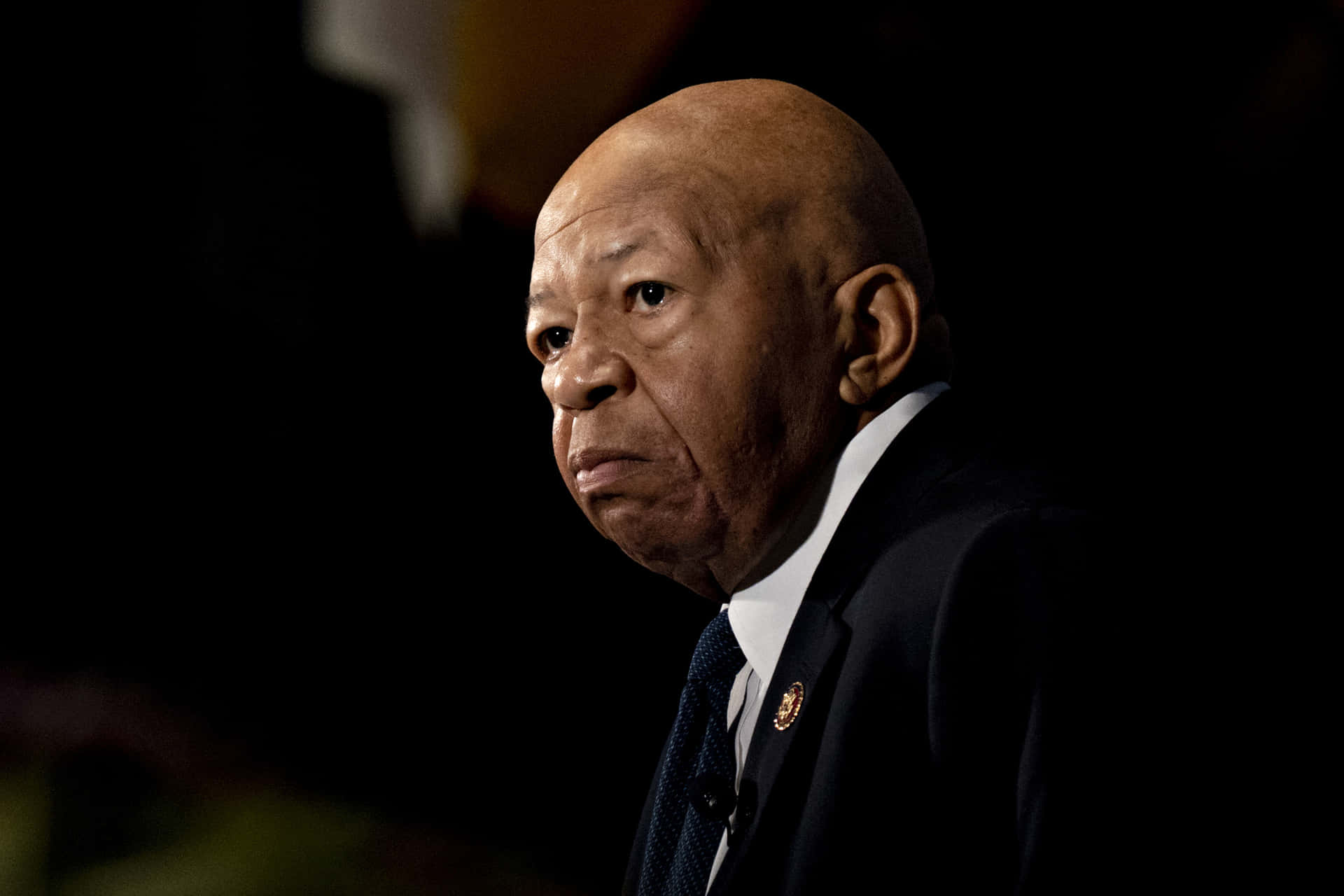 Elijah Cummings Looking Into The Distance