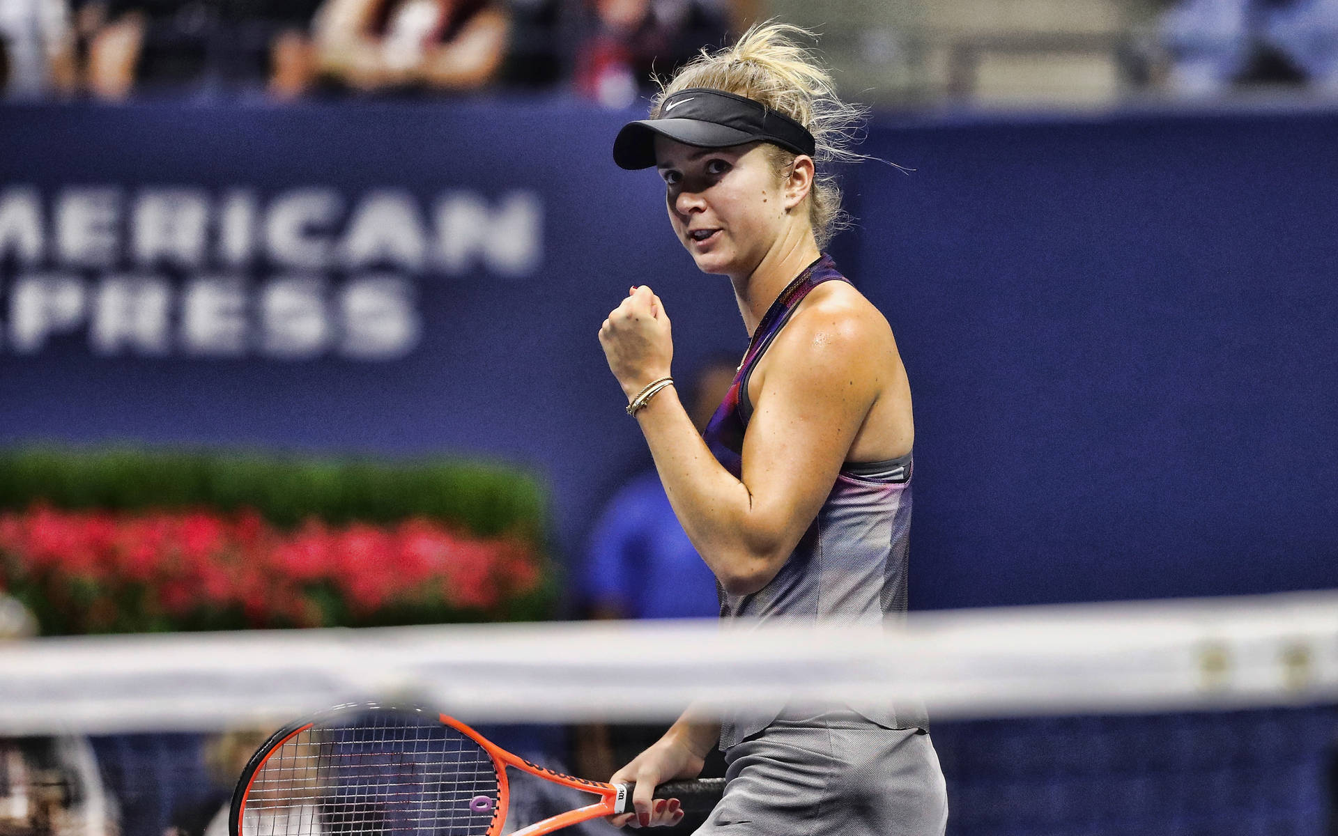 Elina Svitolina - Engrossed In The Heat Of The Match