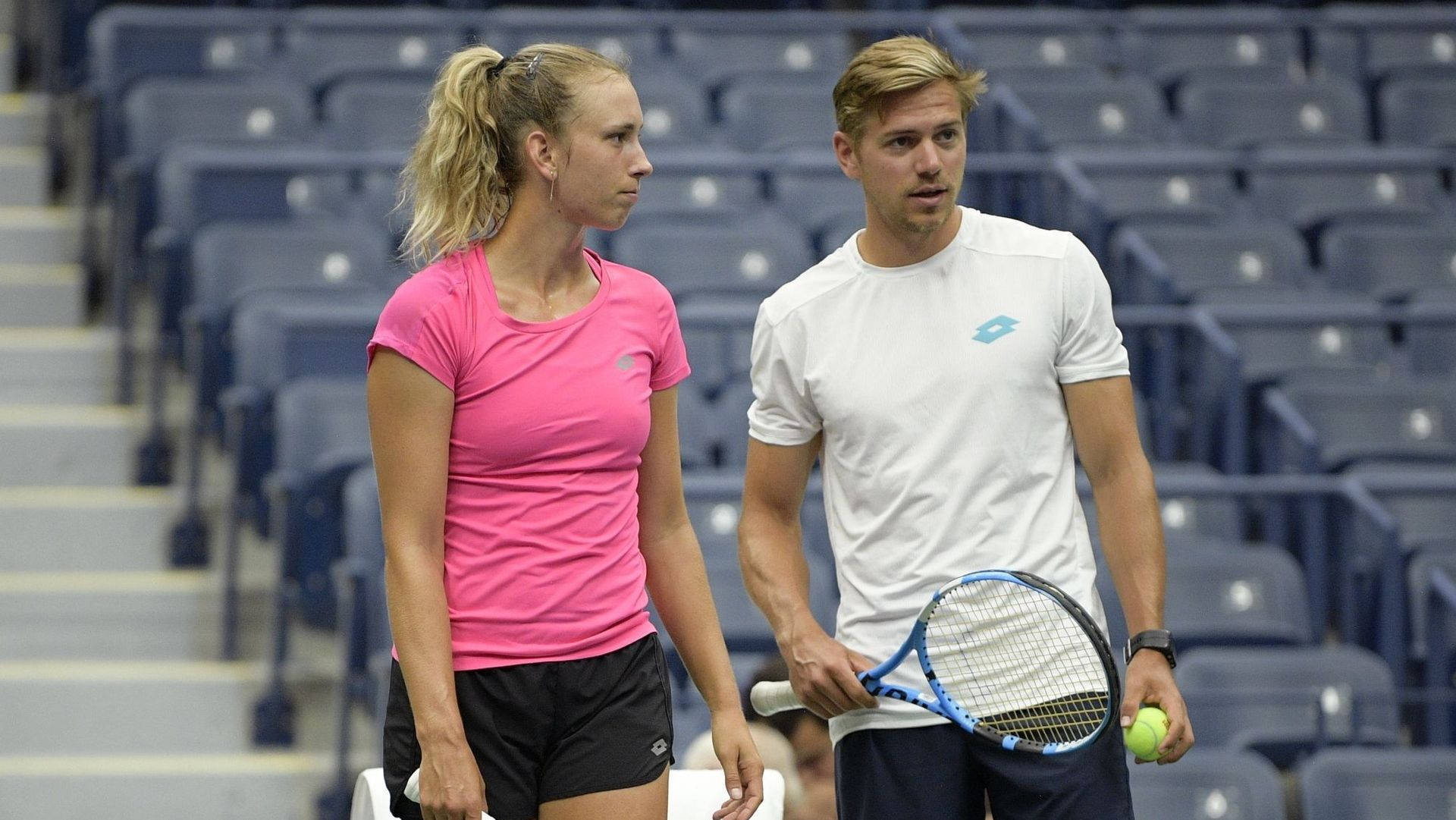 Elise Mertens And Robbe Ceyssens Background