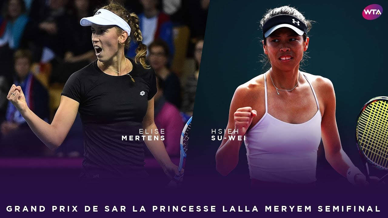 Elise Mertens Su-wei Hsieh Side-by-side