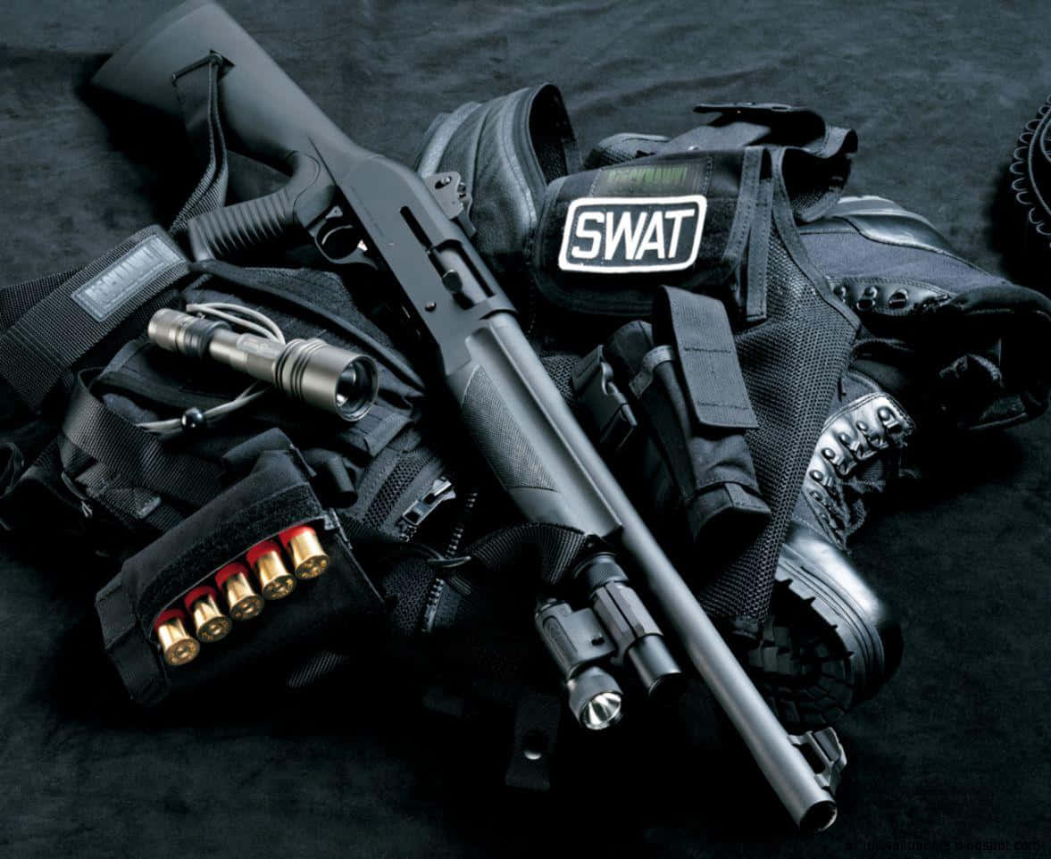 Elite Law Enforcement Swat Team Background