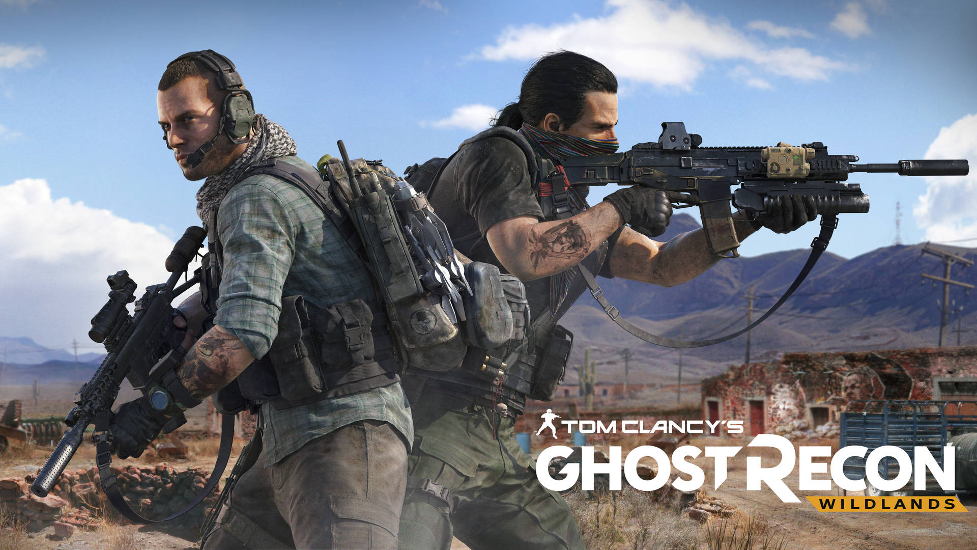 Elite Soldiers In Action In Tom Clancy's Ghost Recon Wildlands Background