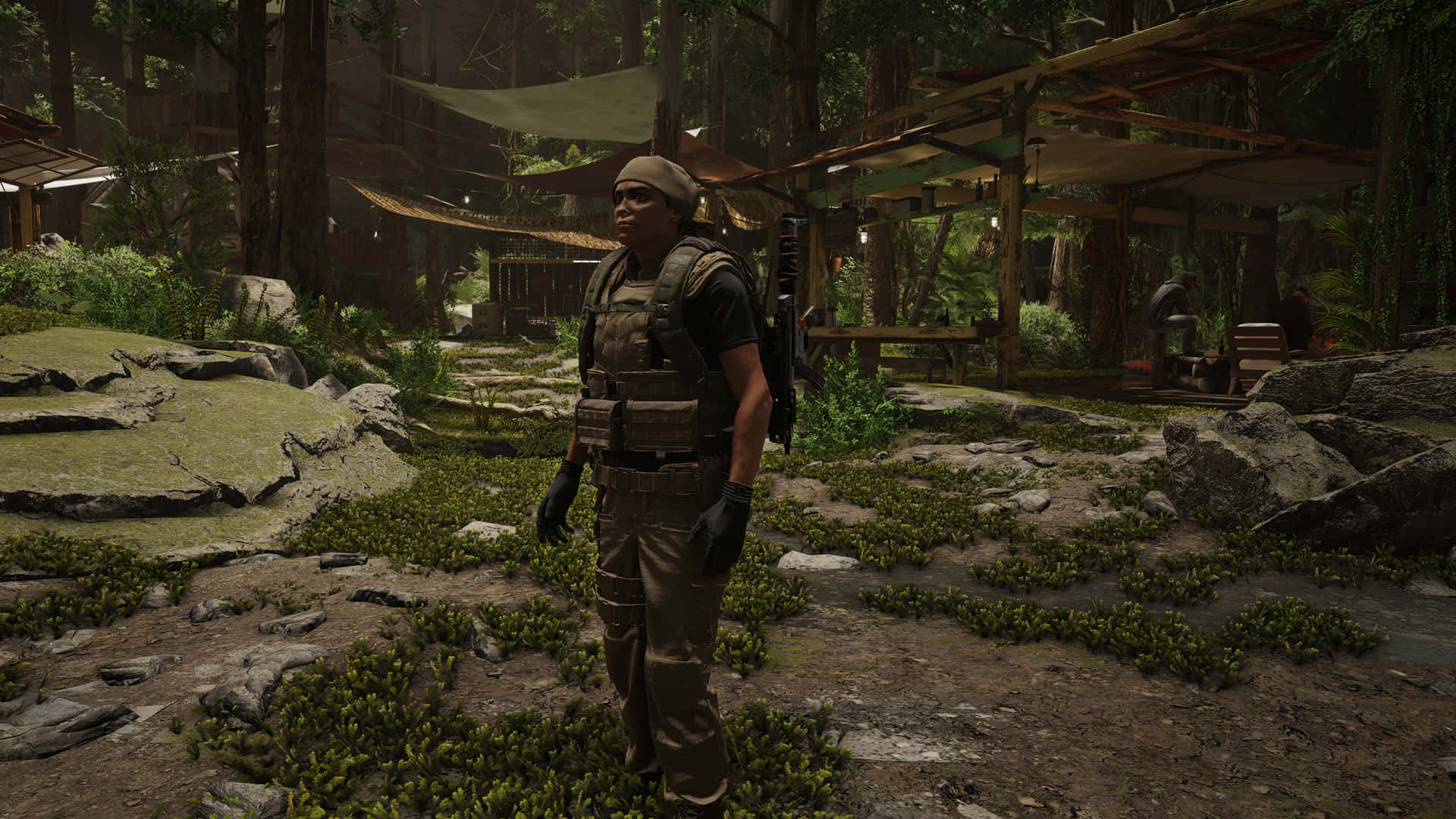 Elite Special Forces In Action Background