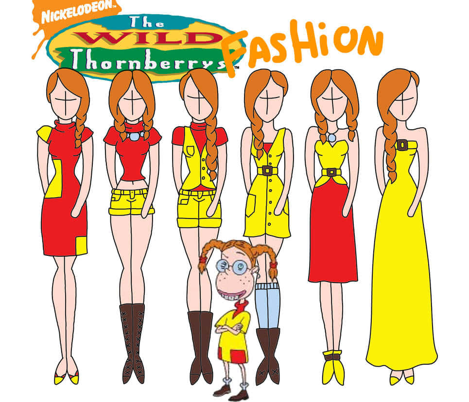 Eliza The Wild Thornberrys Fashion Background