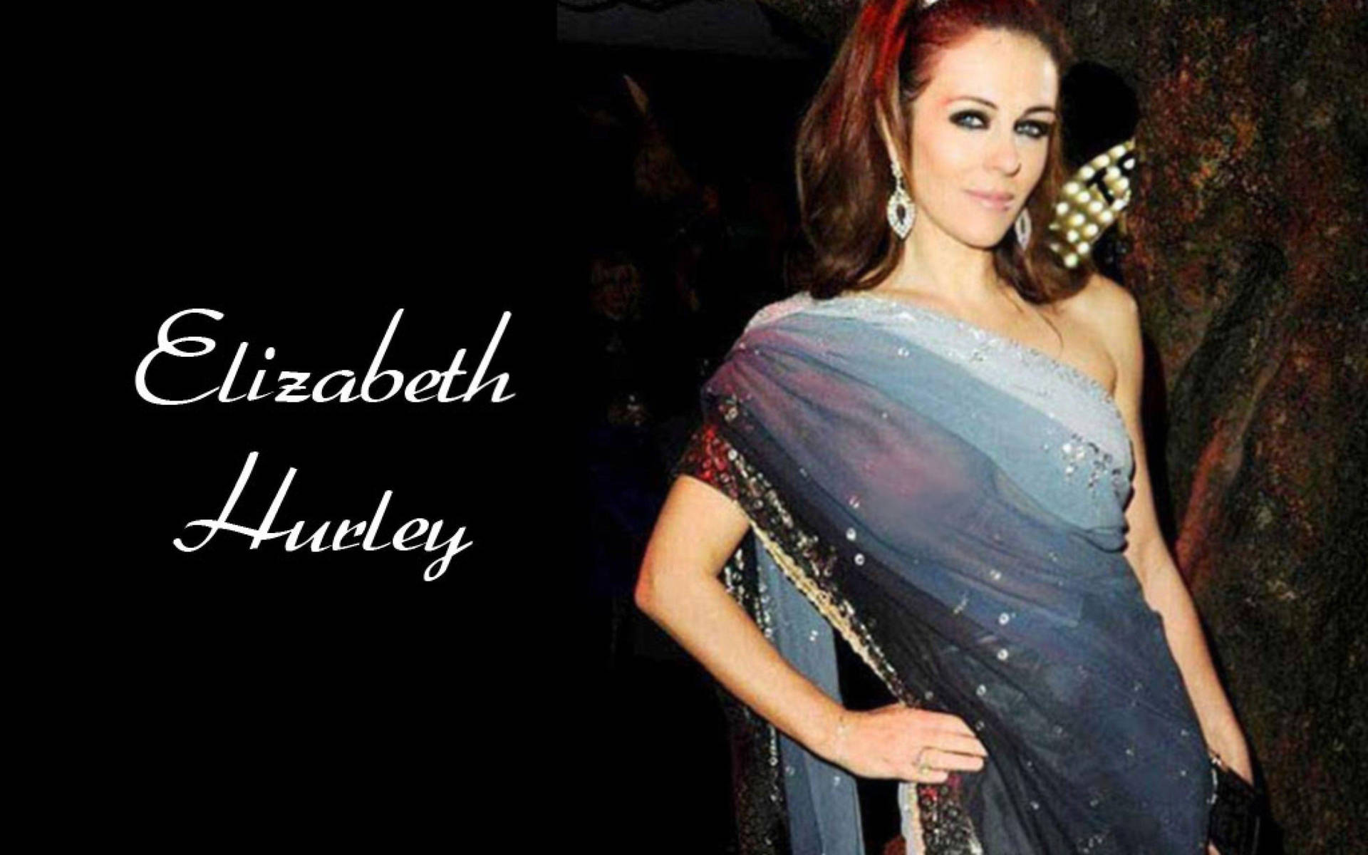 Elizabeth Hurley Poster Background