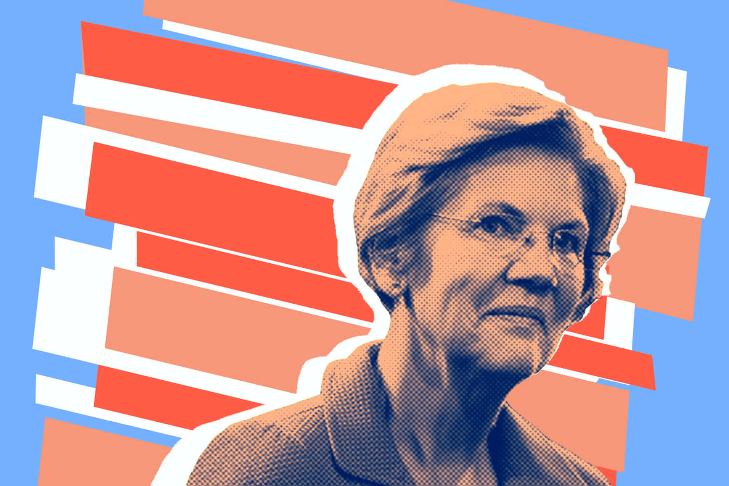 Elizabeth Warren Poster Background