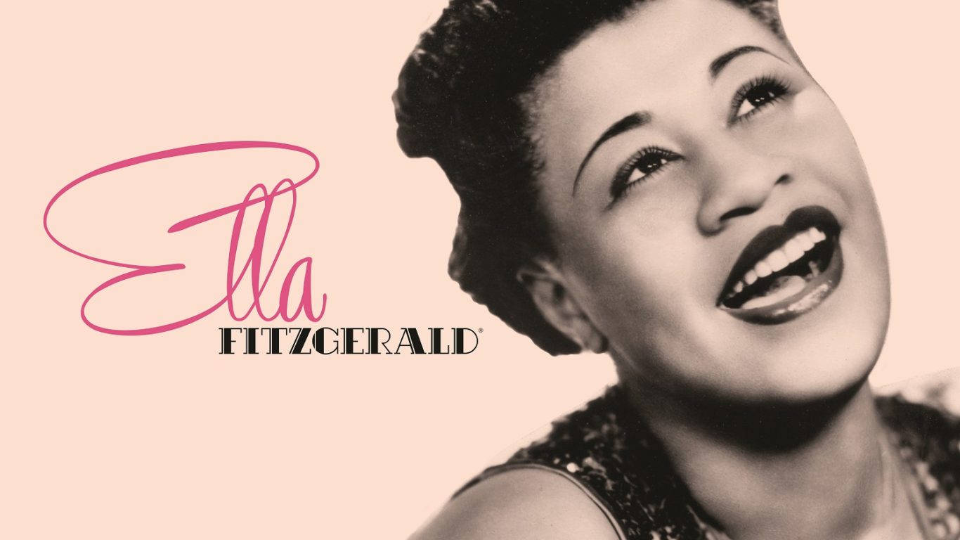 Ella Fitzgerald Jazz Singer Background