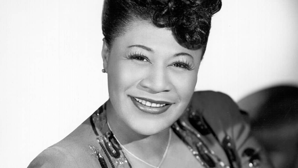 Ella Fitzgerald Lovely Smile Background