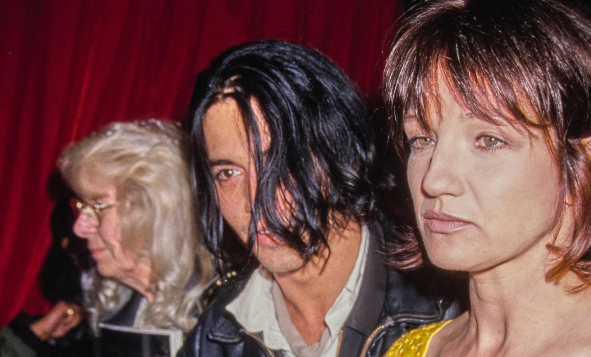 Ellen Barkin And Johnny Depp Background