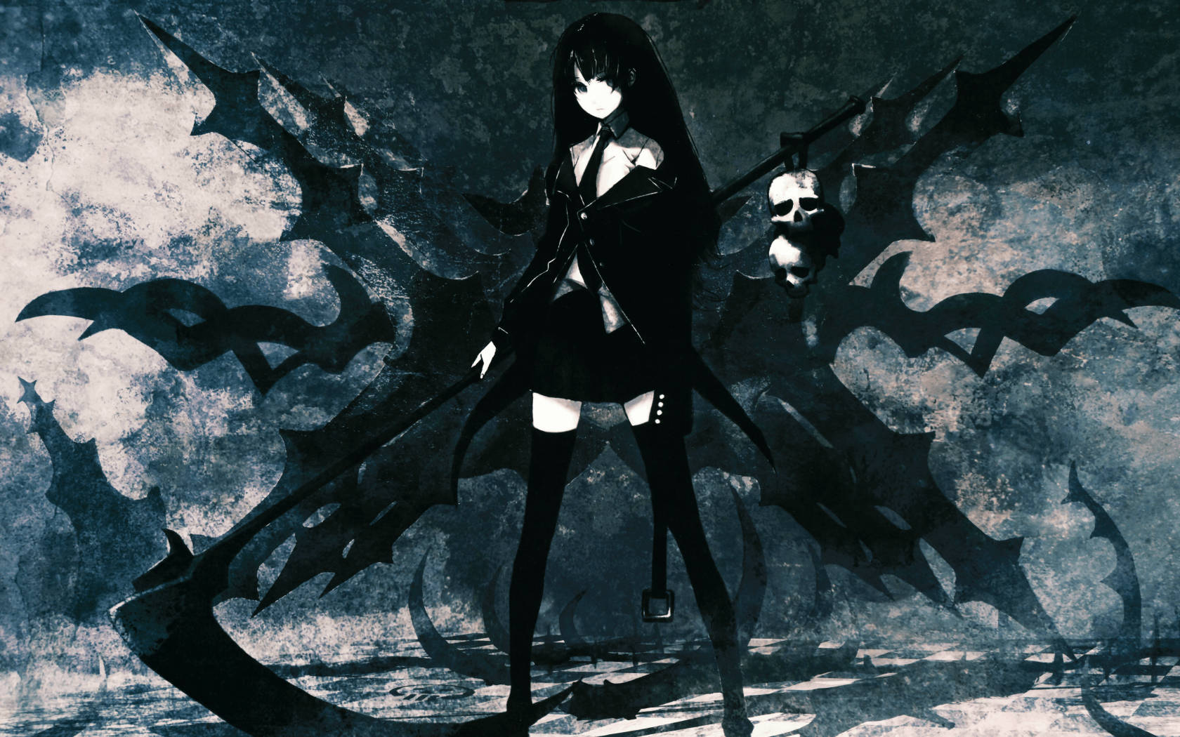 Ellie Darcy Anime Demon Background
