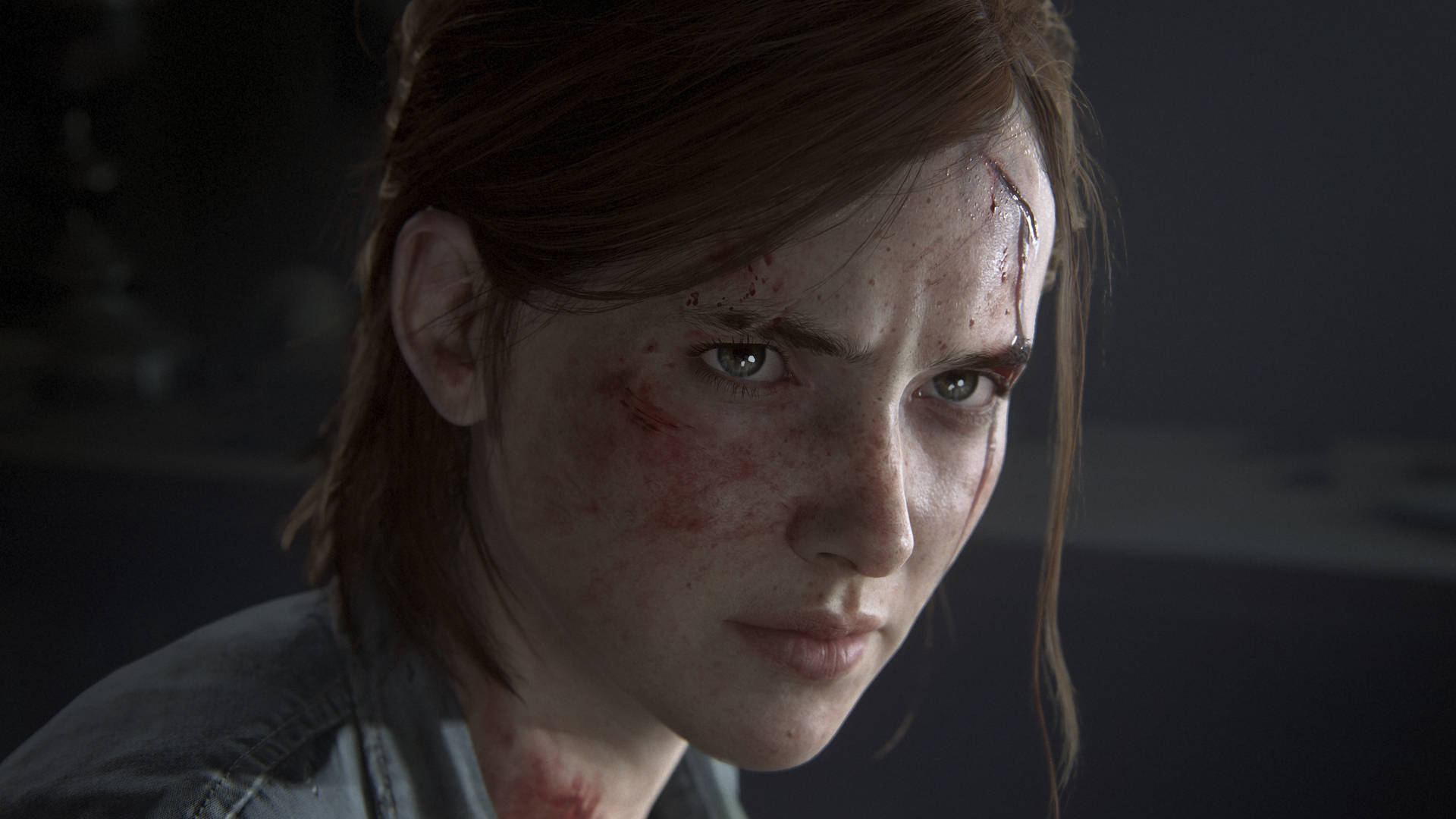 Ellie Face Wounds The Last Of Us 4k Background