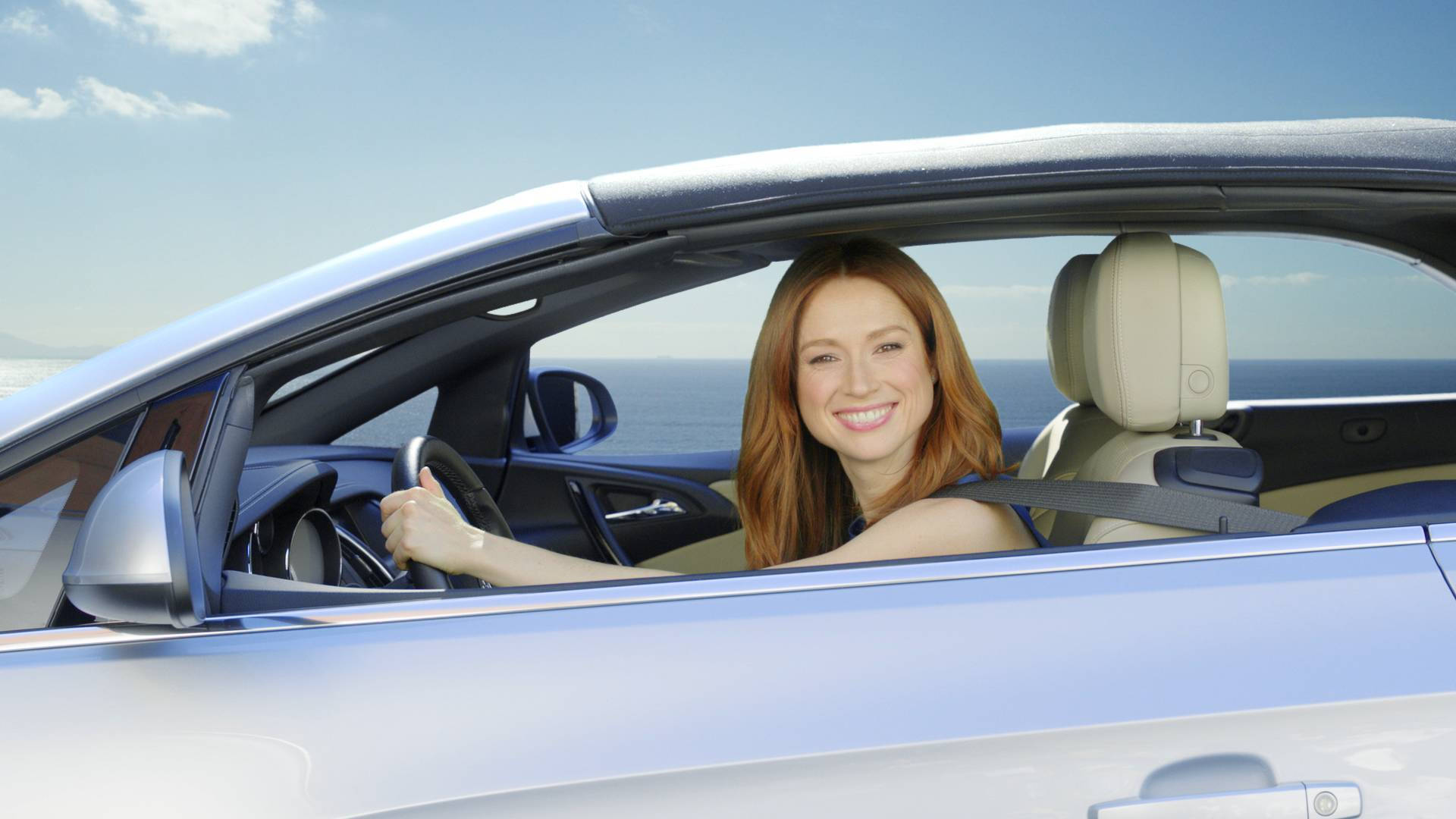 Ellie Kemper Buick Car Background