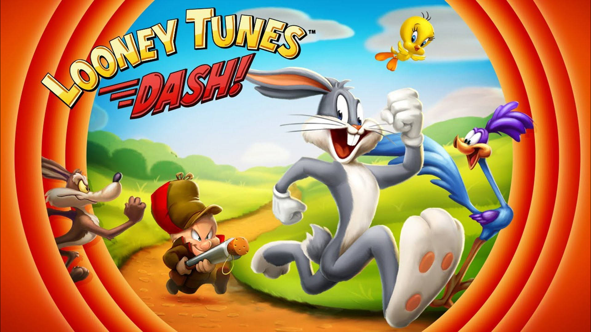 Elmer Fudd Looney Tunes Dash Background