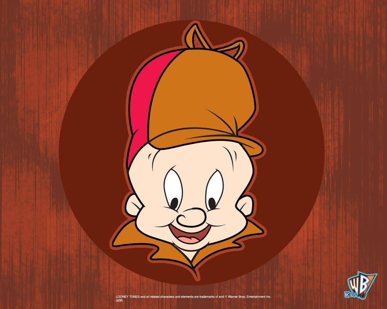 Elmer Fudd Maroon Head Background