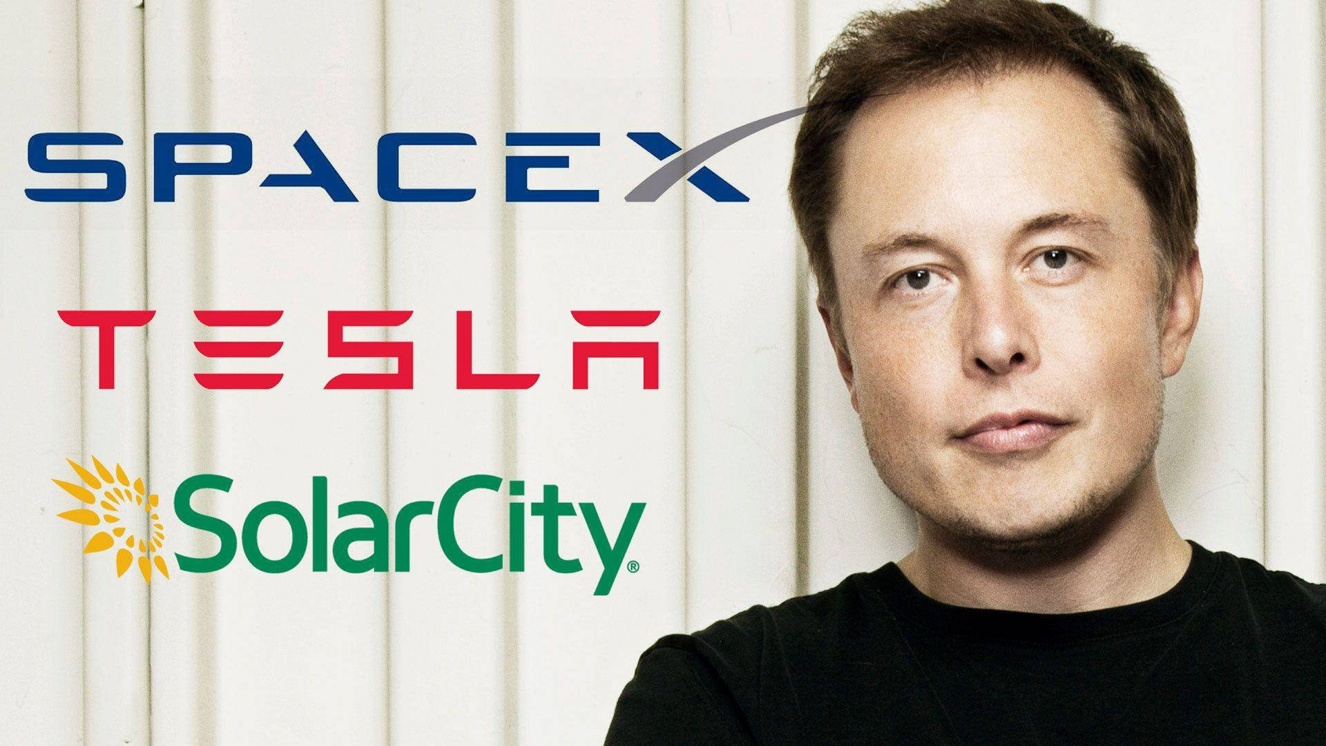 Elon Musk Ceo Spacex Tesla Solarcity Background