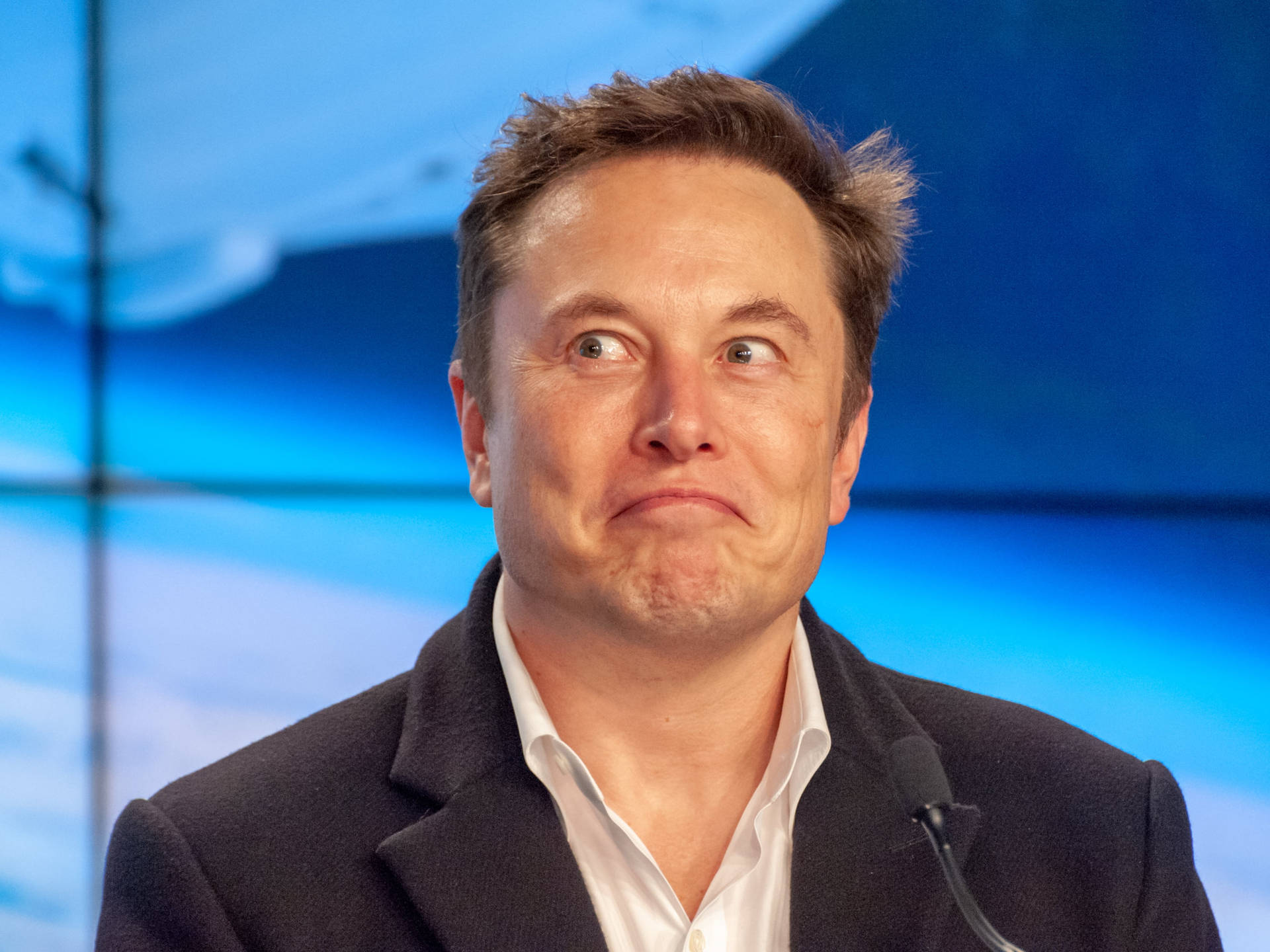 Elon Musk Dragon Press Con