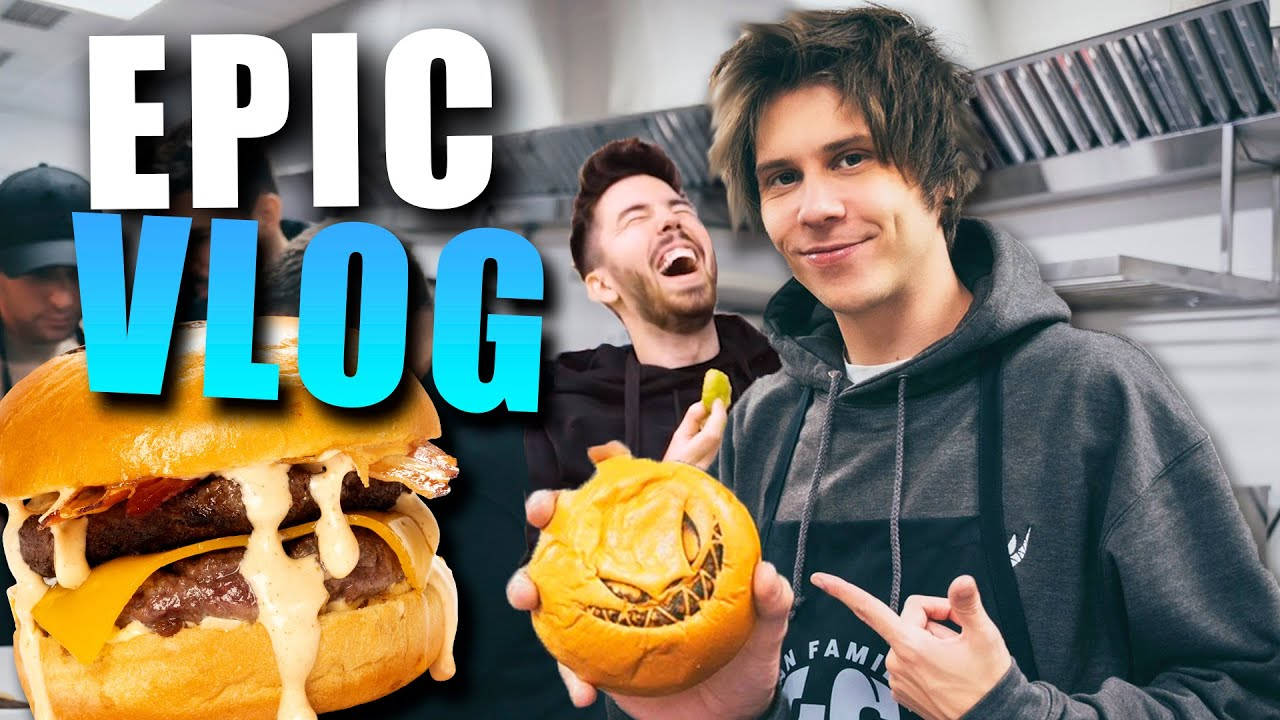 Elrubiusomg Ultimate Burger Vlog Background