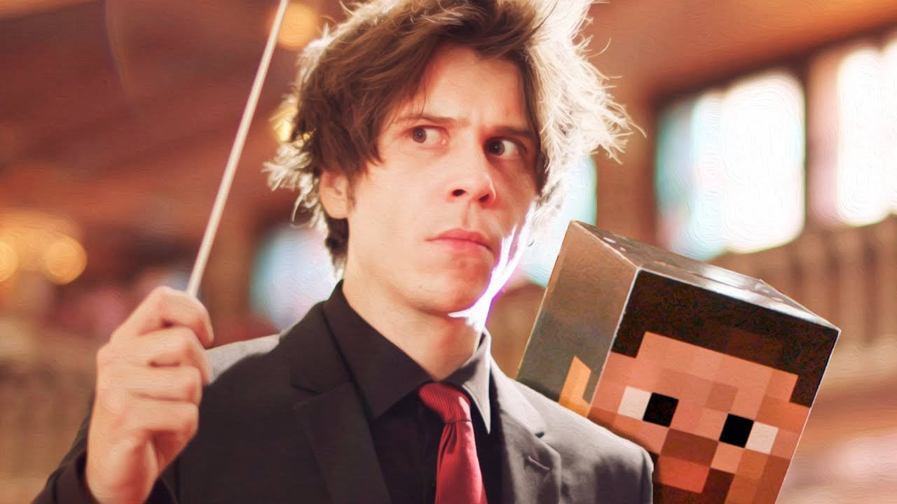 Elrubiusomg With Minecraft Head Background