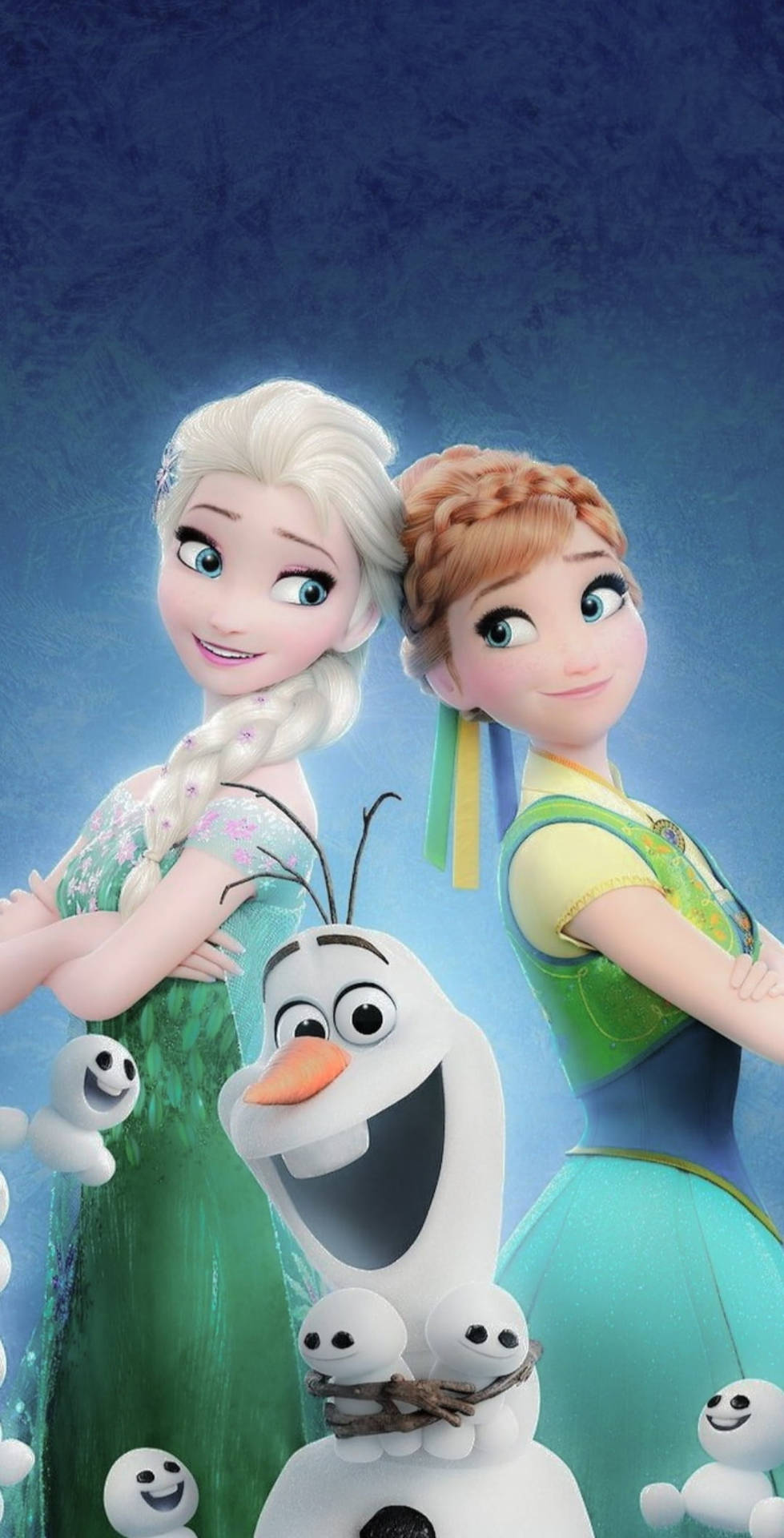 Elsa And Anna Baby Snowmen