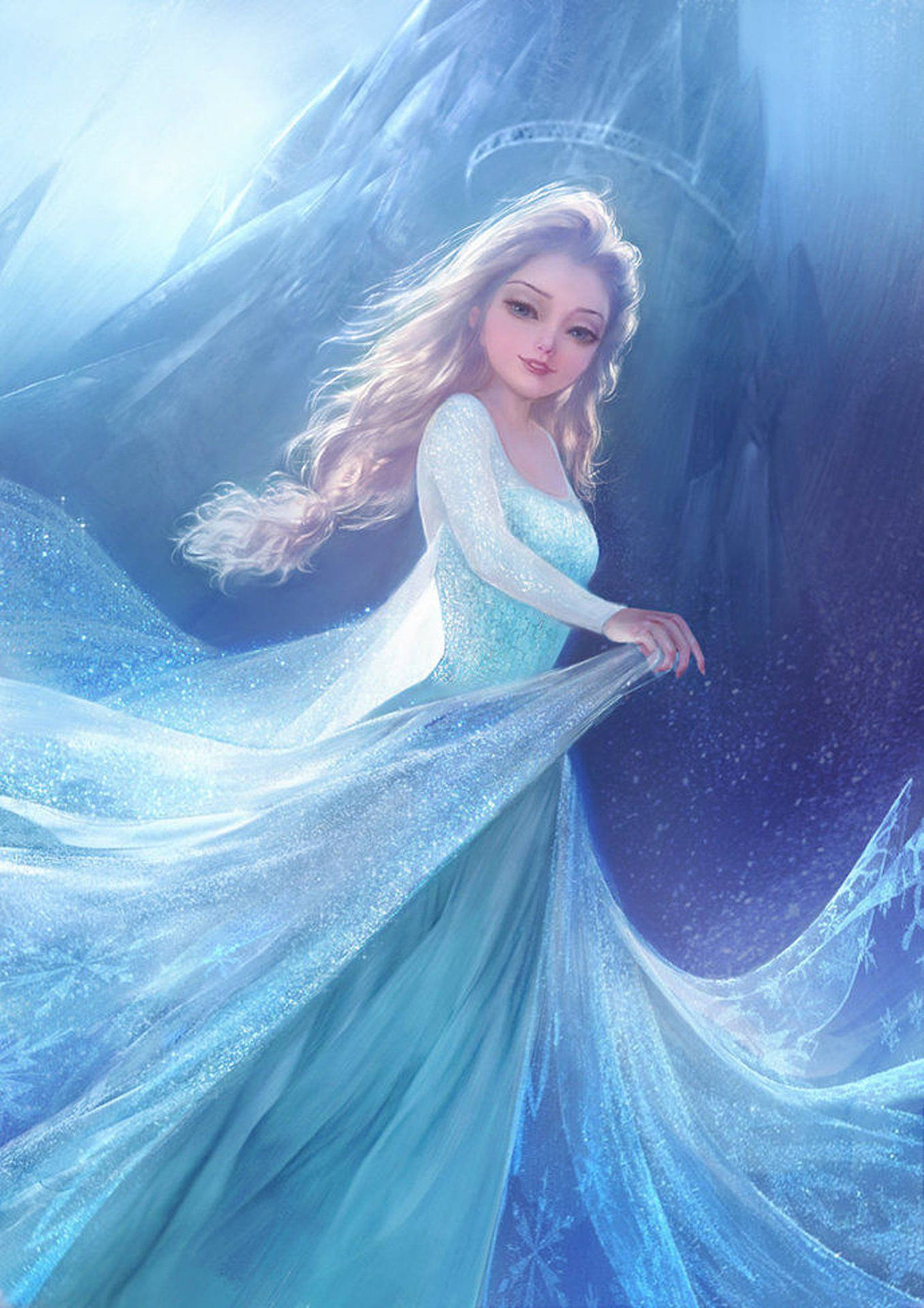 Elsa Beautiful Snow Princess