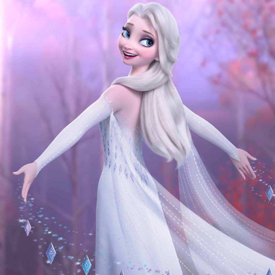 Elsa From Frozen 2 Background