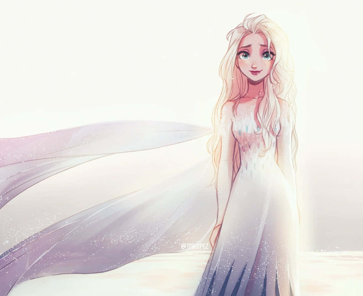 Elsa From Frozen Background