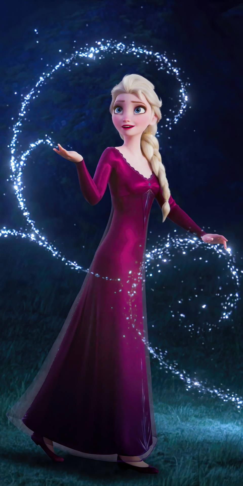 Elsa Frozen 8k Phone Background